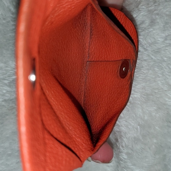 Hermes Bastia Coin Pouch in Signature Orange - Picture 6 of 12